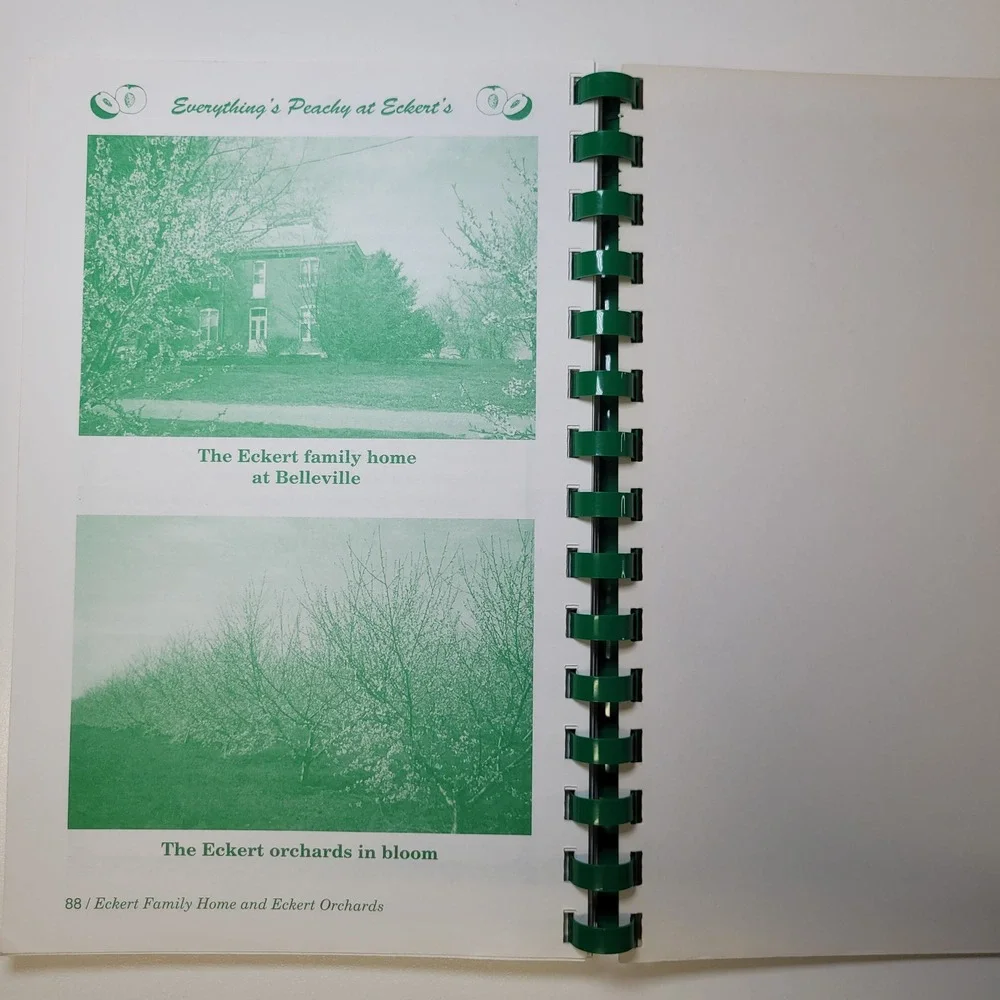 Everything s Peachy at Eckerts A Peach of a Cookbook Eckert Family Belleville IL